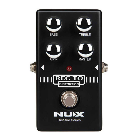 Nux Recto Distortion 9V Reissue Series Guitar Effect Pedal Heavy Distortion Effects With True Bypass