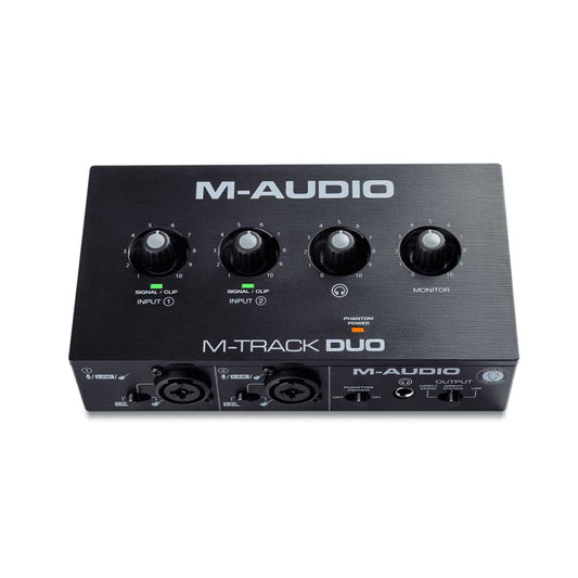 M-Audio M-Track Duo 2-in 2-out USB Audio Interface