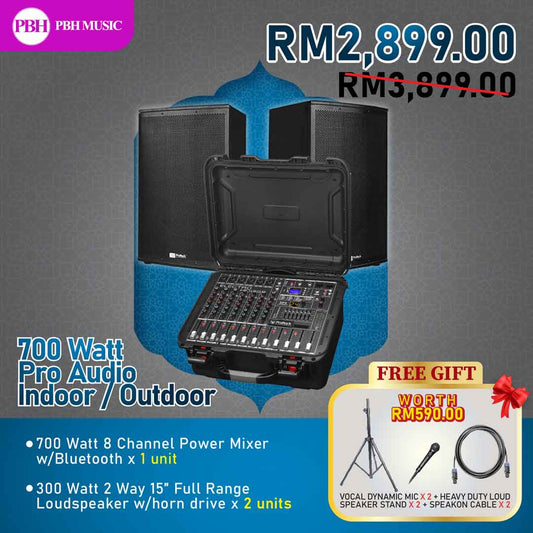 Professional Audio 700w for Outdoor/Indoor