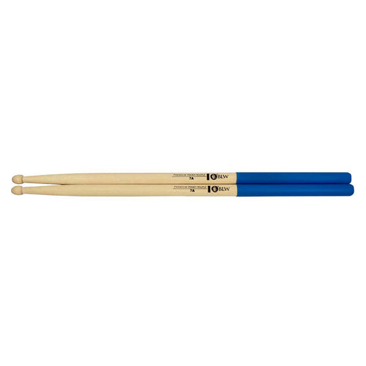 BLW Premium Hard Maple 7A Blue Grip Drum Stick