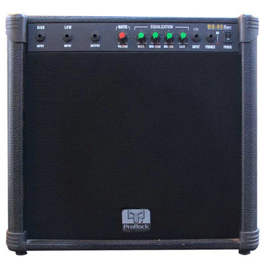 ProRock BS65 65 Watt 4 EQ Bass Amplifier