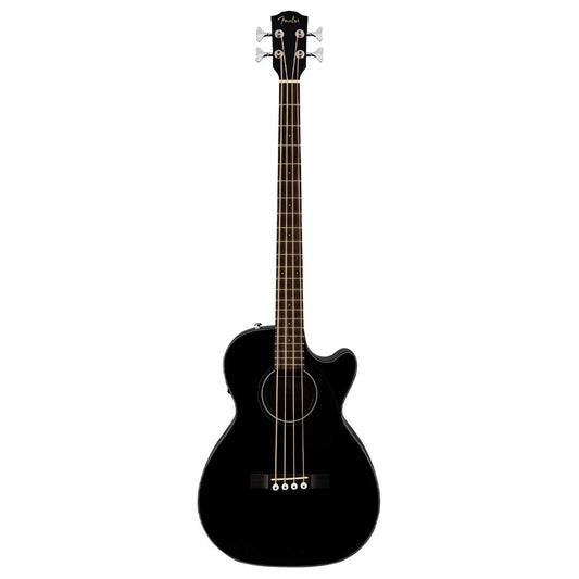 Fender CB-60SCE Acoustic Bass Guitar, Black
