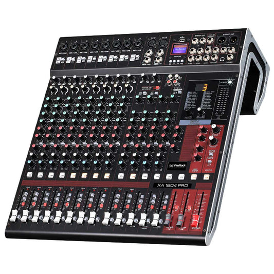 PROROCK XA1604 PRO 16 Channel Mixer with Effect
