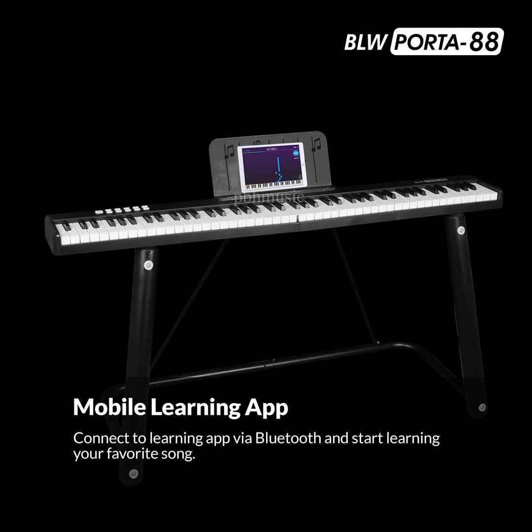 PORTA88 88Key Foldable Digital Piano