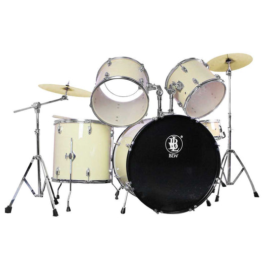 BLW JAZZ5 Full Size 5-Piece Acoustic Drum - Ash