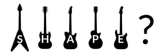 Common Electric Guitar Shape