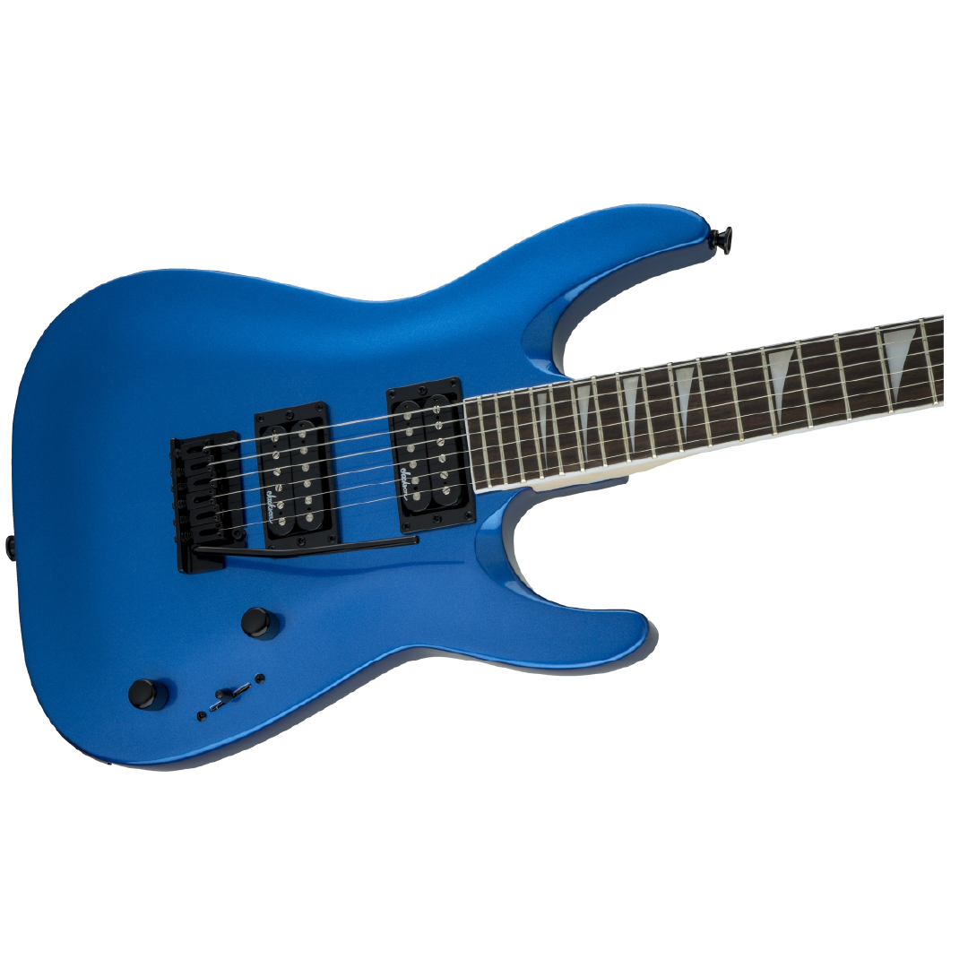 Jackson JS Series Dinky Archtop JS22 DKA Electric Guitar, Amaranth FB, Metallic Blue