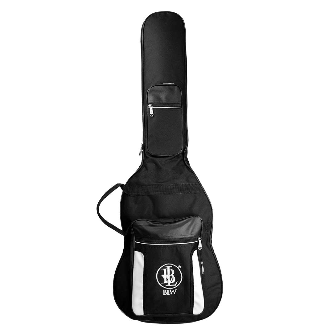 BLW BG3CWH Premium Bass Guitar Gig Bag for Precision Bass with 3 Compartments