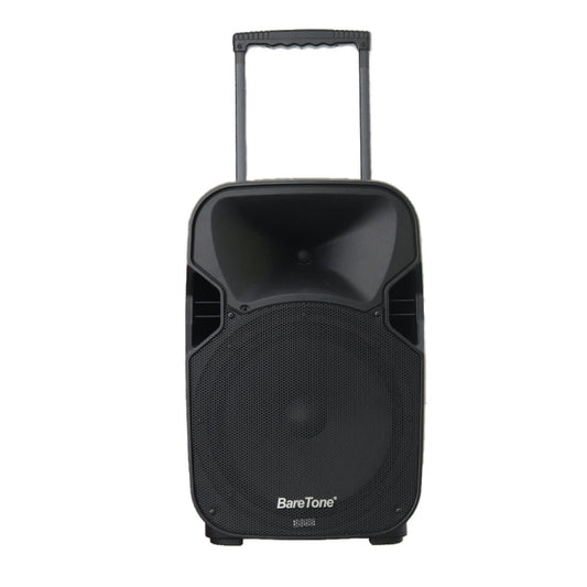 Baretone MAX12AL 12' Portable Speaker with Two UHF Wireless Microphone