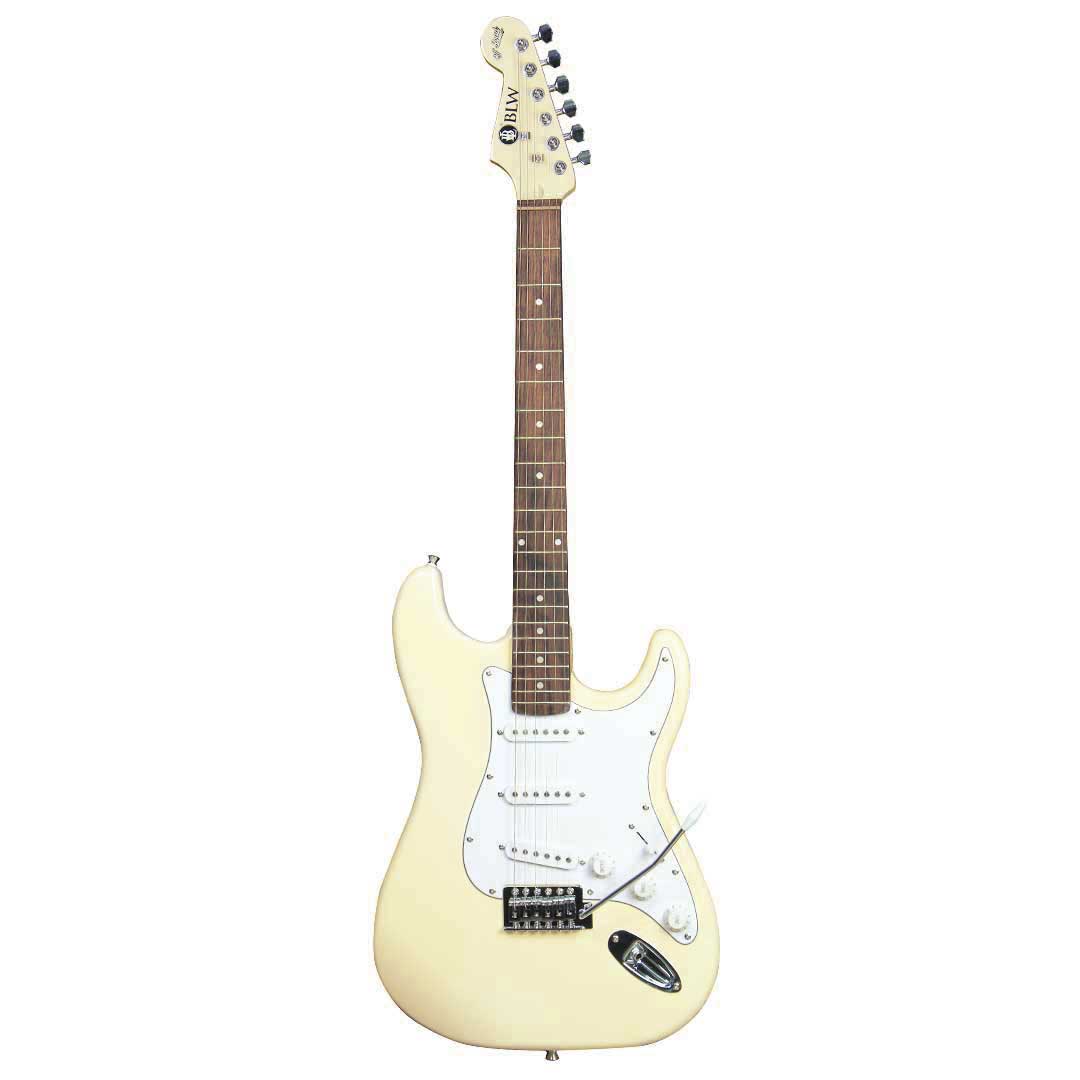 BLW Off Road S-10 Electric Guitar - Vintage White