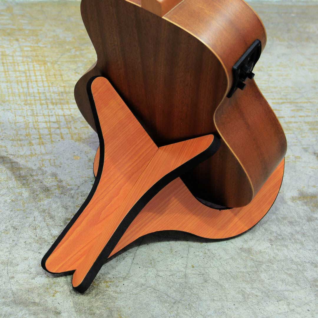 BLW SU-WX Mini Wooden Style Guitar/Ukulele Stand for Ukulele, Violin, Guitarlele and Mini Guitar