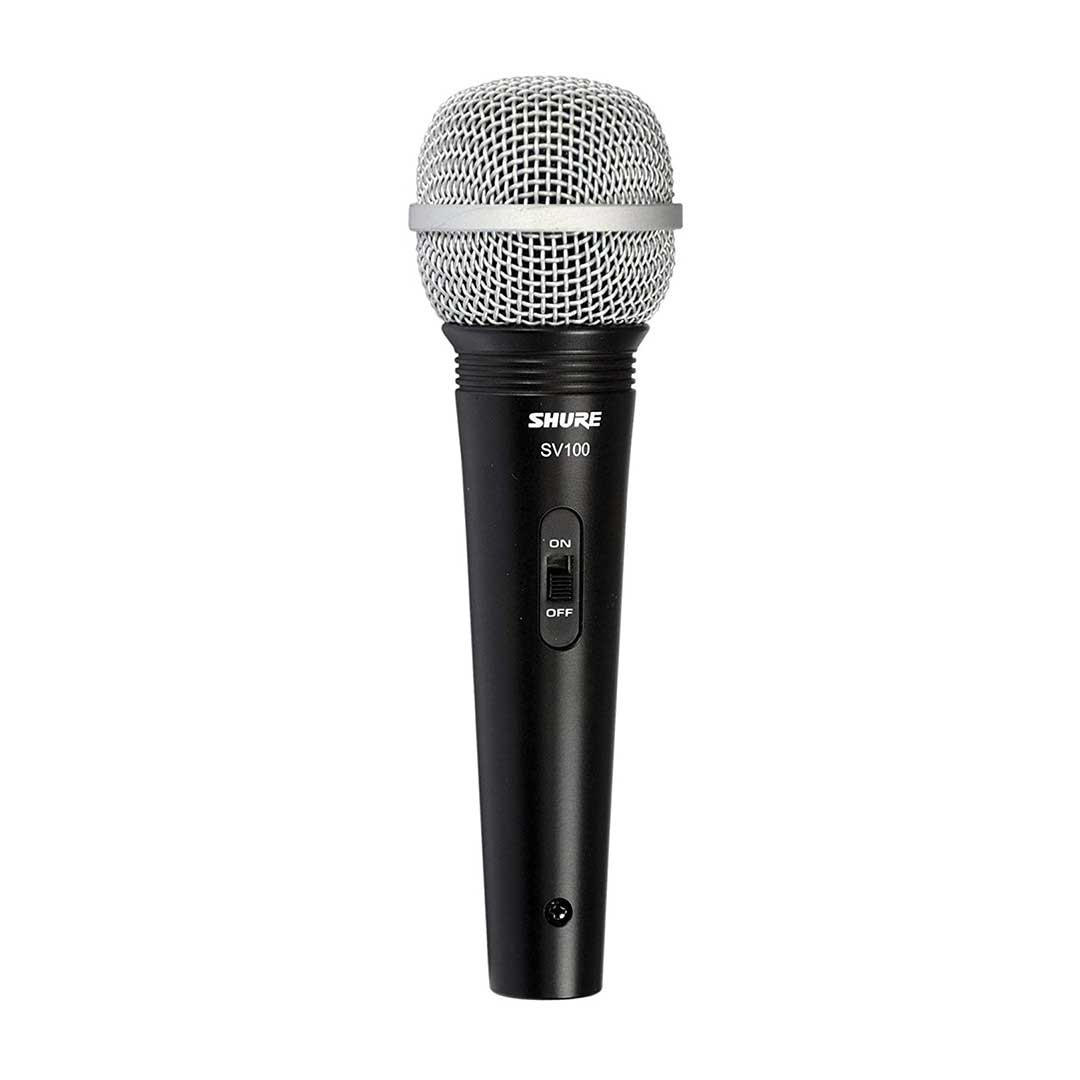 Shure SV100 Vocal Microphone with XLR to 1/4 inch Cable