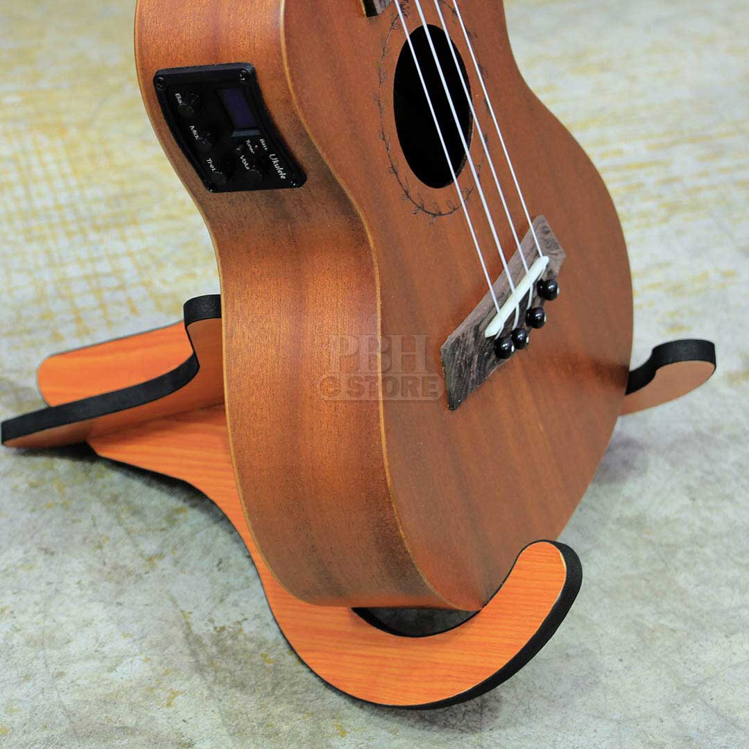 BLW SU-WX Mini Wooden Style Guitar/Ukulele Stand for Ukulele, Violin, Guitarlele and Mini Guitar