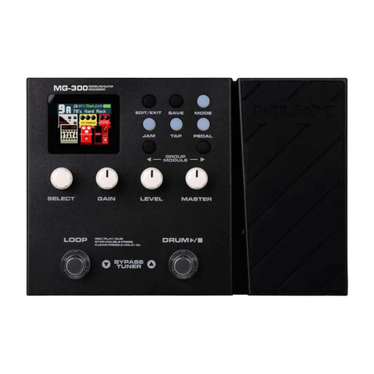 NUX MG300 Guitar Modelling Processor Multi Effects Pedal