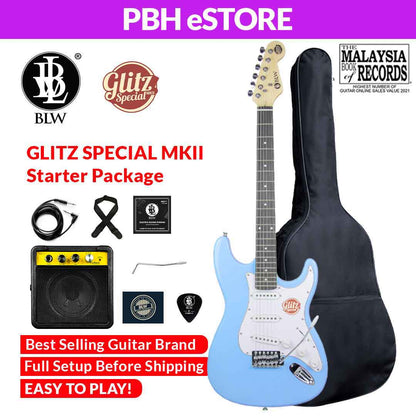 BLW Glitz MKII Special Electric Guitar Starter Pack