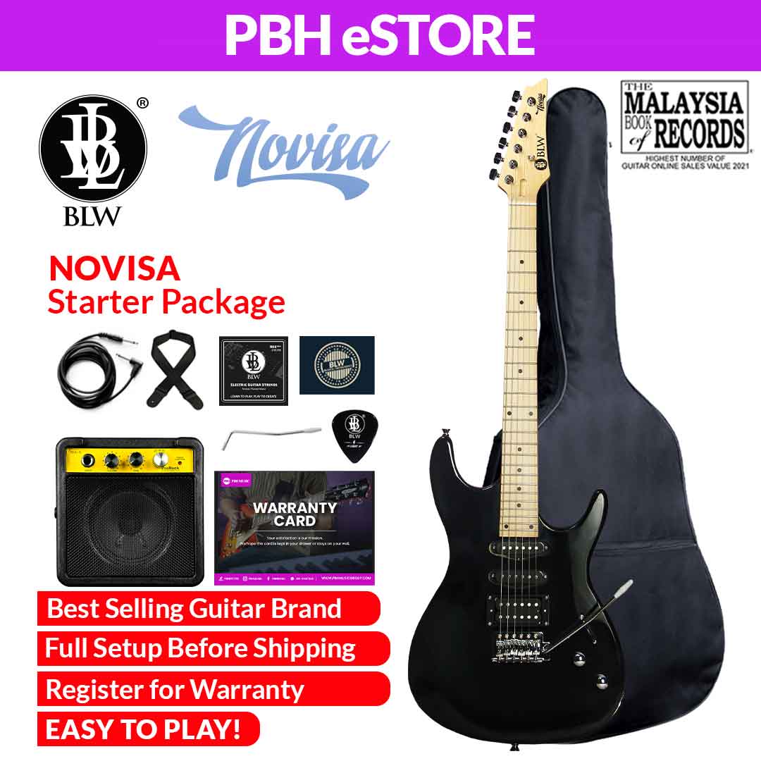 BLW Novisa Electric Guitar Starter Pack