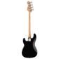 Squier Debut Series Precision Bass Guitar, Laurel FB, Black