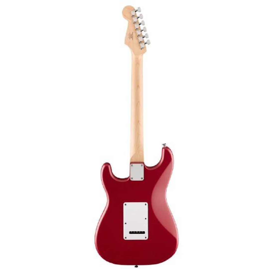 Squier Debut Series Stratocaster Electric Guitar, Laurel FB, Dakota Red