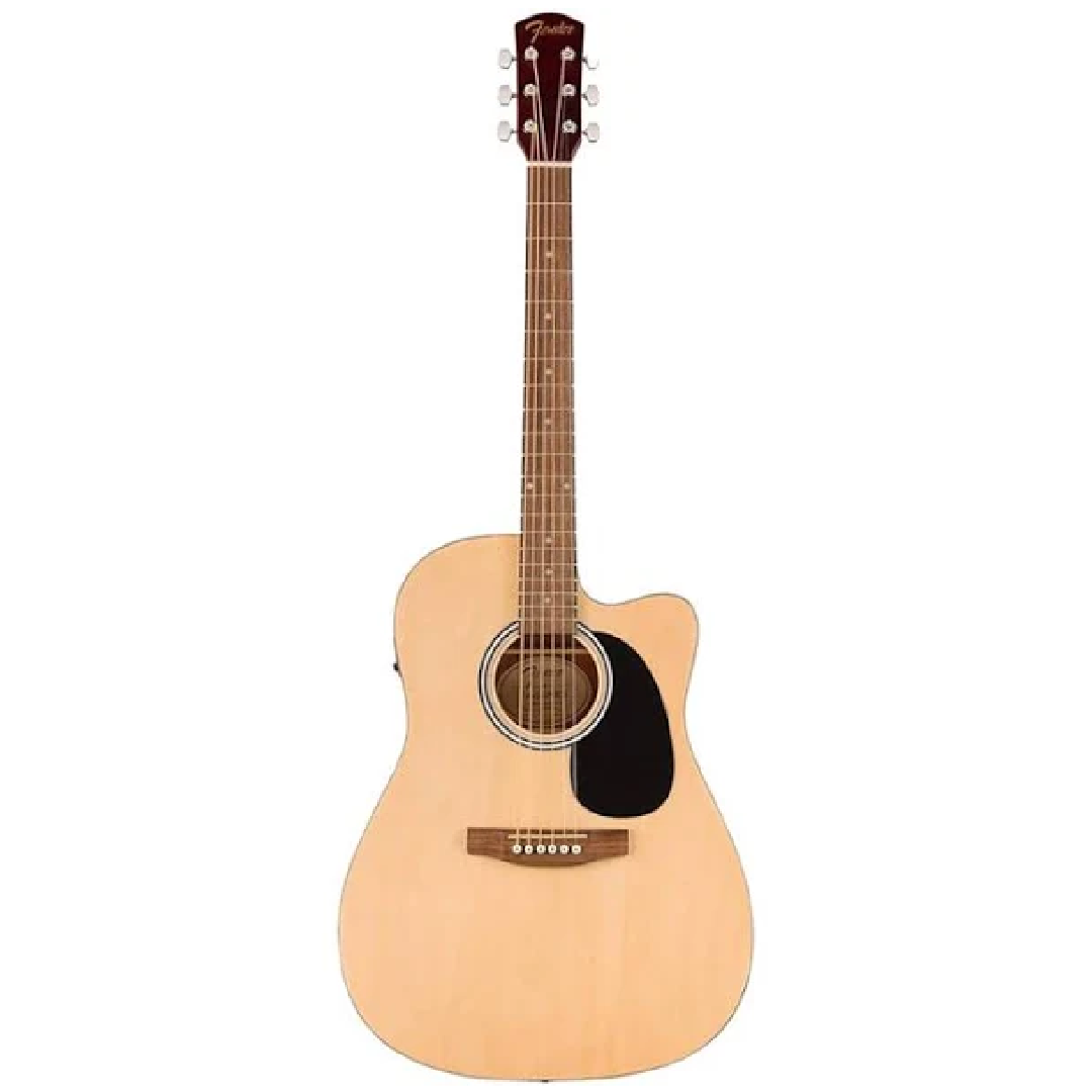 Fender FA-25CE Dreadnought Acoustic Guitar, Natural