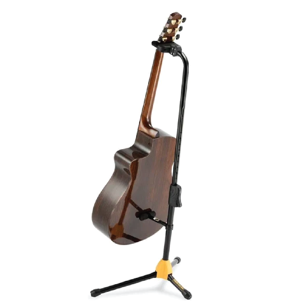 Hercules GS412B Plus Auto Grip System (AGS) Single Guitar Stand w/Backrest