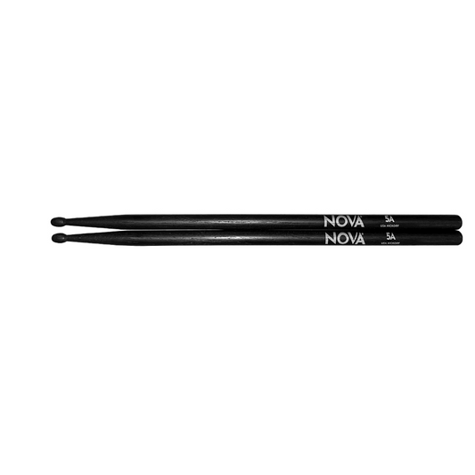 Vic Firth Nova Series USA Hickory Drumsticks - 5A - Black