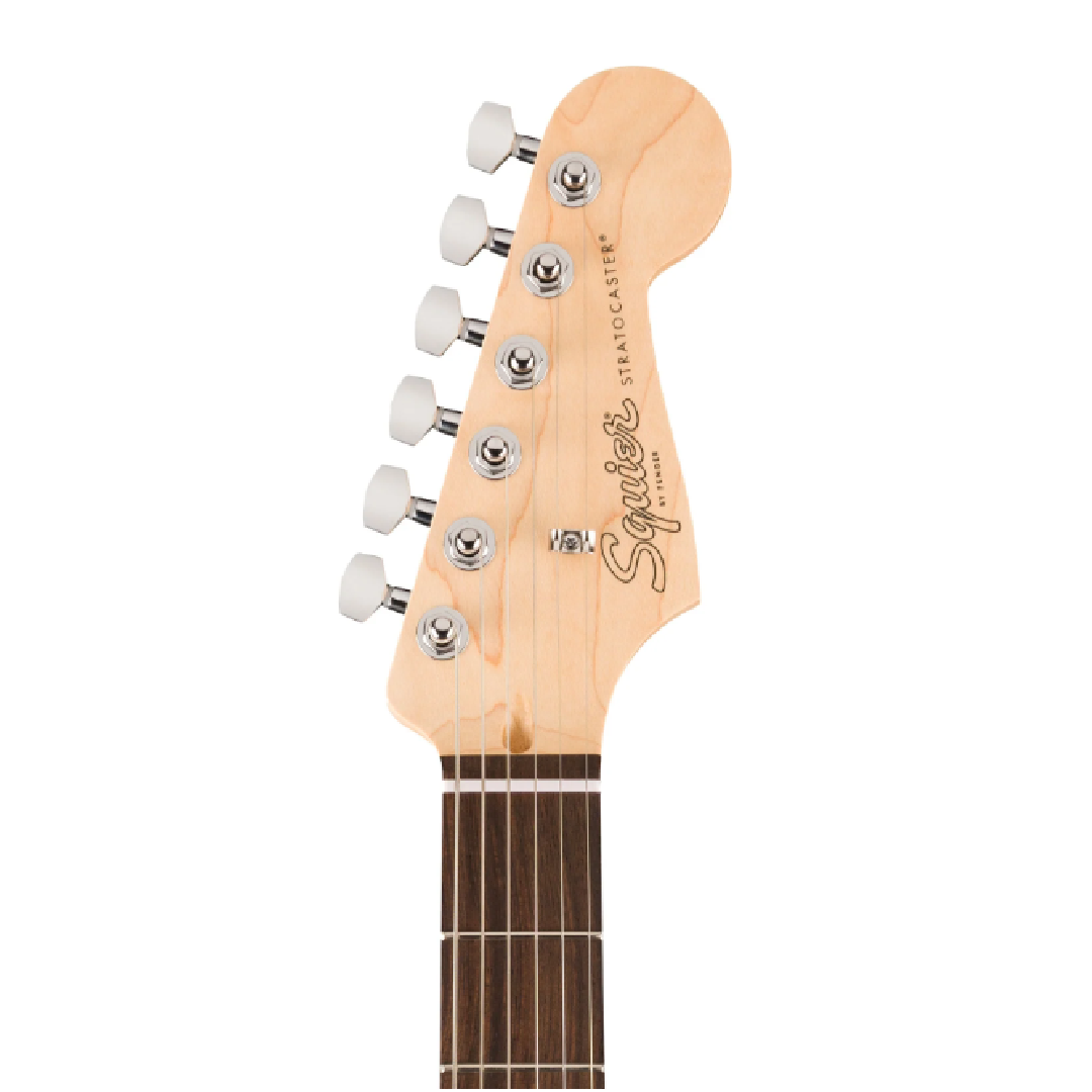 Squier Debut Series Stratocaster Electric Guitar, Laurel FB, 2-Colour Sunburst