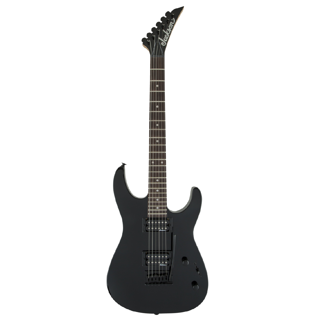 Jackson JS Series Dinky JS11 Electric Guitar, Amaranth FB, 22-Frets, Gloss Black