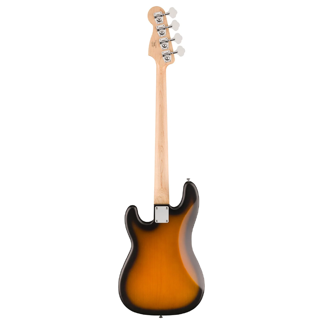 Squier Debut Series Precision Bass Guitar, Laurel FB, 2-Colour Sunburst