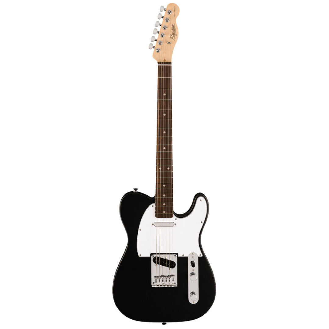 Squier Debut Series Telecaster Electric Guitar, Laurel FB, Black