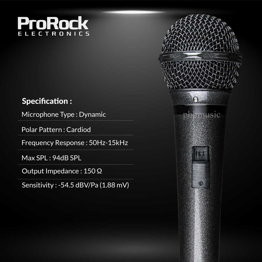 PROROCK PR-8550DM Wired Vocal Microphone