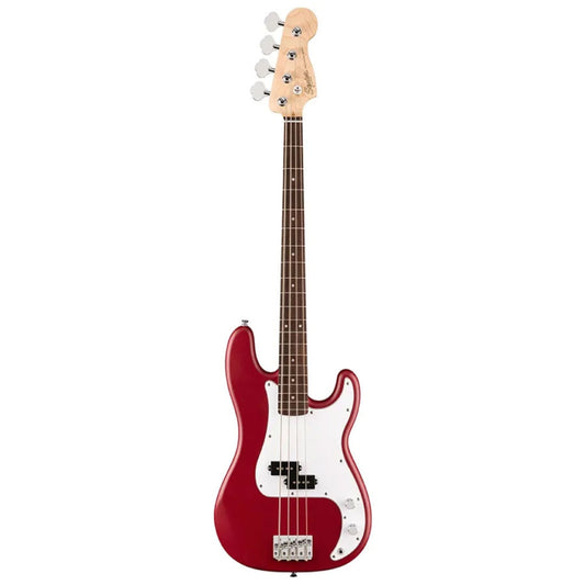 Squier Debut Series Precision Bass Guitar, Laurel FB, Dakota Red