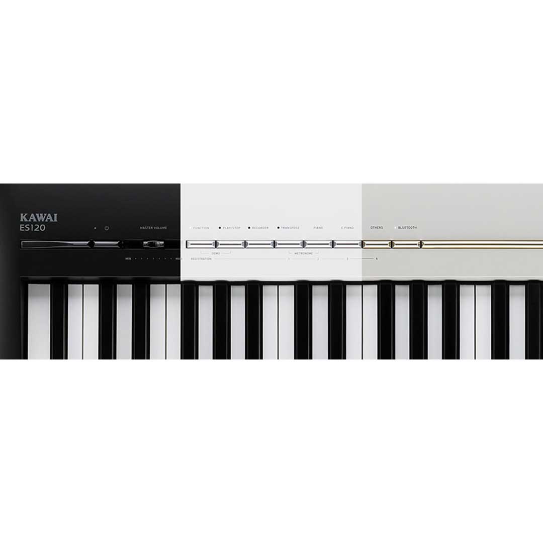 Kawai ES-120 88-key Digital Piano with Speakers - Black