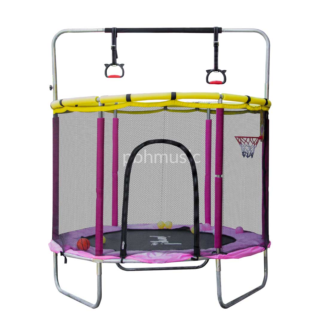 MUKITA JUMP Deluxe Trampoline - Princess Pink