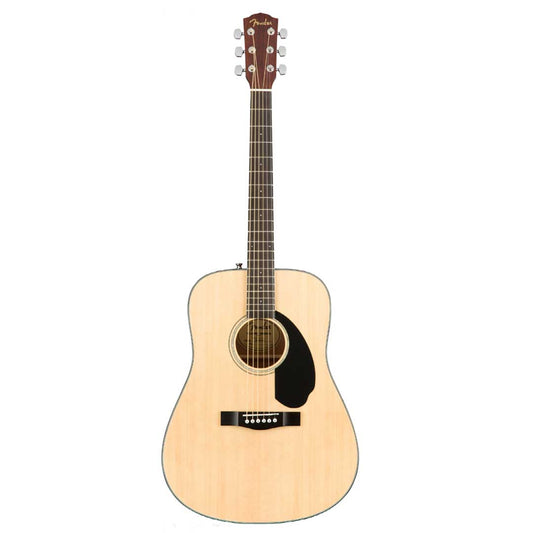 Fender CD-60S Dreadnought Acoustic Guitar, Walnut FB, Natural