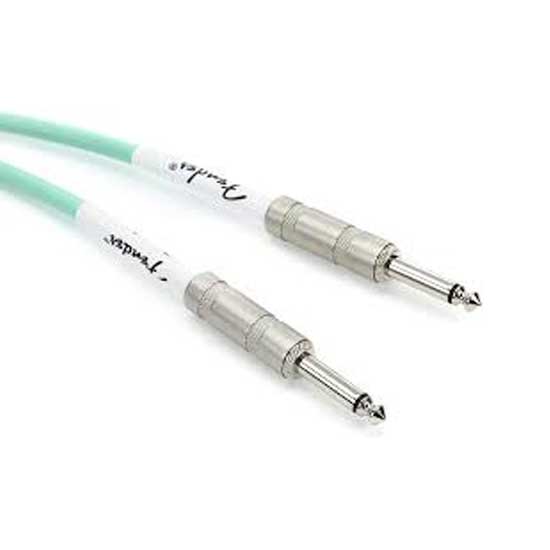 Fender Original Series Instrument Cable, 10ft, Seafoam Green