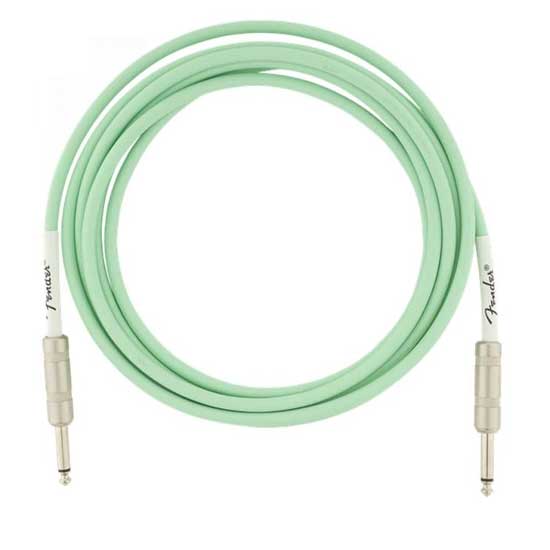 Fender Original Series Instrument Cable, 10ft, Seafoam Green