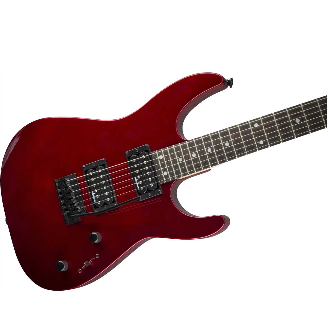 Jackson JS Series Dinky JS12 Electric Guitar, Amaranth FB, Metallic Red