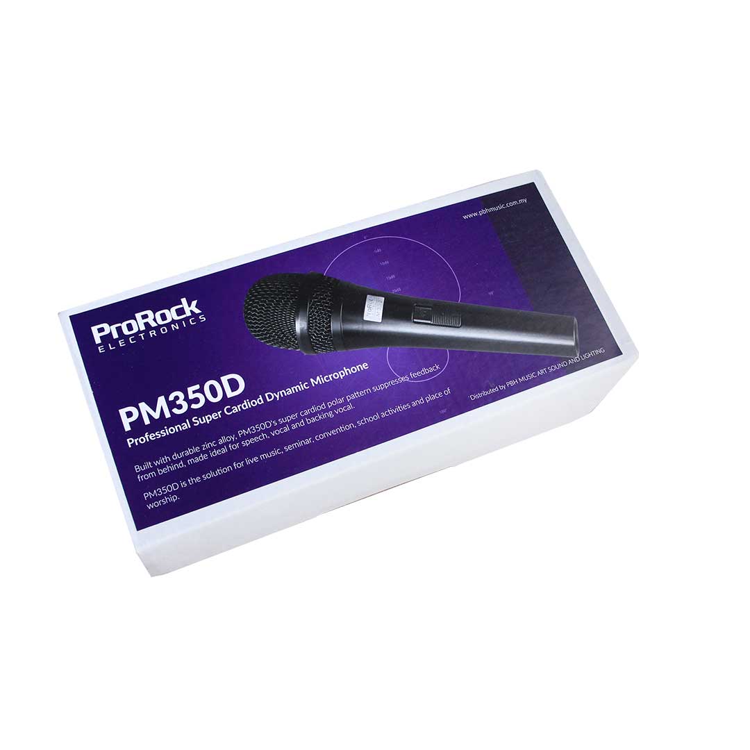 ProRock PM350D Professional Dynamic Microphone