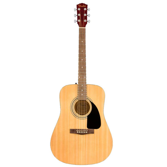 Fender FA-115 Dreadnought Guitar Pack V2, Walnut FB, Natural