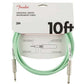 Fender Original Series Instrument Cable, 10ft, Seafoam Green