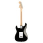 Squier Affinity Series Stratocaster Electric Guitar, Maple FB, Black