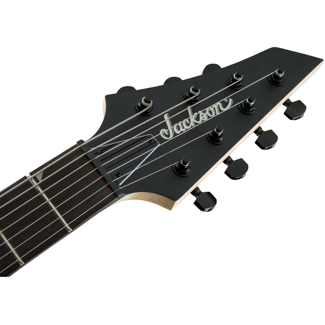 Jackson JS Series Dinky Arch Top JS22-7 DKA HT Electric Guitar, Amaranth FB, Satin Black