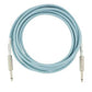 Fender Original Series Instrument Cable, 10ft, Daphne Blue