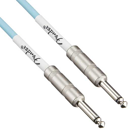 Fender Original Series Instrument Cable, 10ft, Daphne Blue