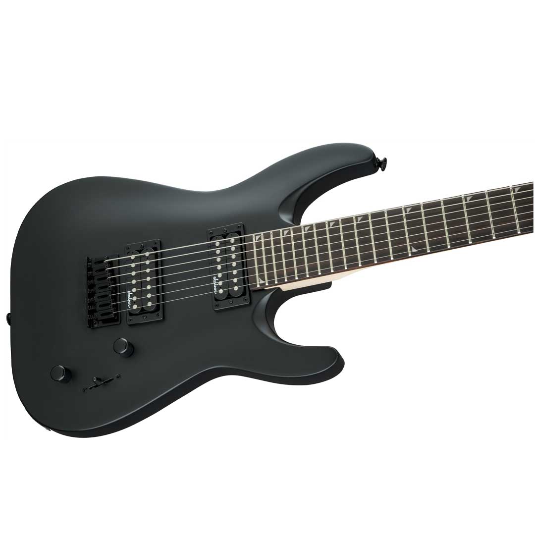 Jackson JS Series Dinky Arch Top JS22-7 DKA HT Electric Guitar, Amaranth FB, Satin Black