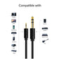 3.5mm To 6.35mm Adapter Jack Audio Cable For Computer Guitar Mixer Amplifier Male To Male