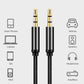 3.5MM TO 3.5MM Gold Plated Connector AUX Cable for Headphone - 1.5/3M