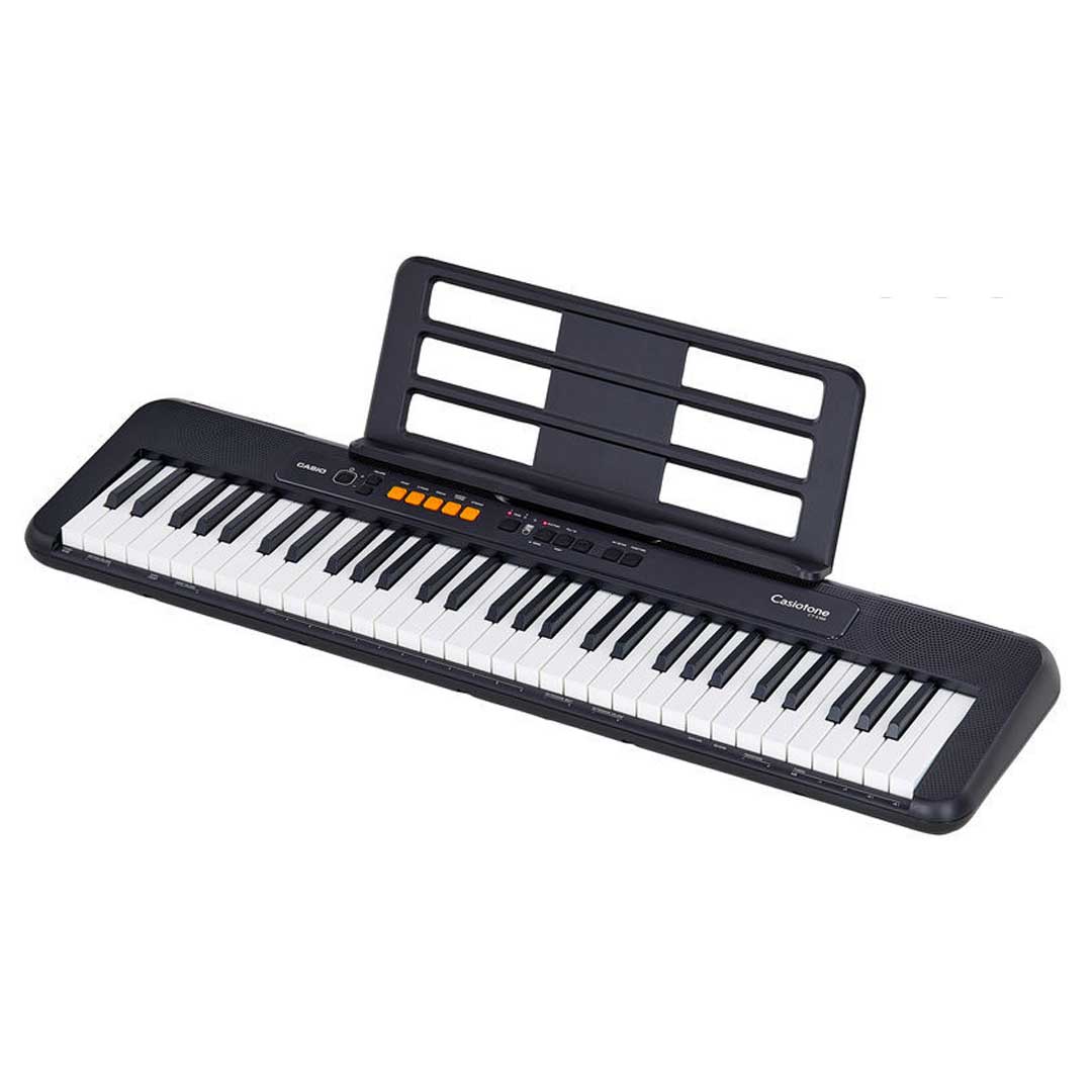 Casio Casiotone CT-S100 61-key Portable Keyboard, Beginner Package - Black