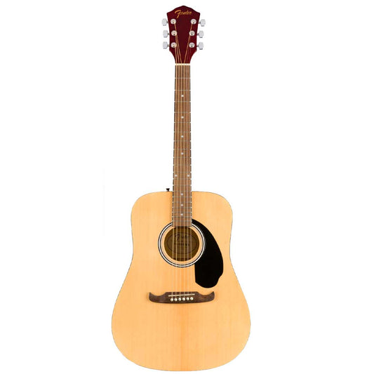 Fender FA-125CE Dreadnought Acoustic Guitar, Walnut FB, Natural