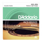 D'Addario EZ920 85/15 Bronze Acoustic Guitar Strings, Medium Light, 12-54